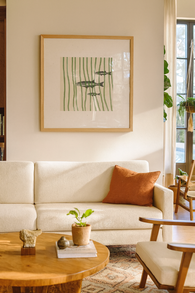 Cuadro "Fish in Striped Waves"