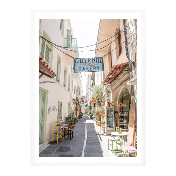 Cuadro "Street in Greece"