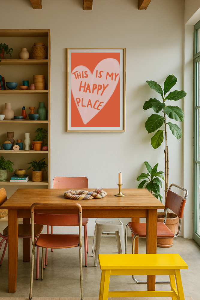 Cuadro "Happy Place"