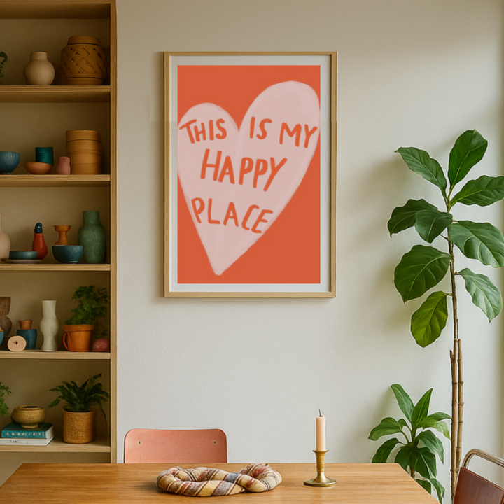 Cuadro "Happy Place"