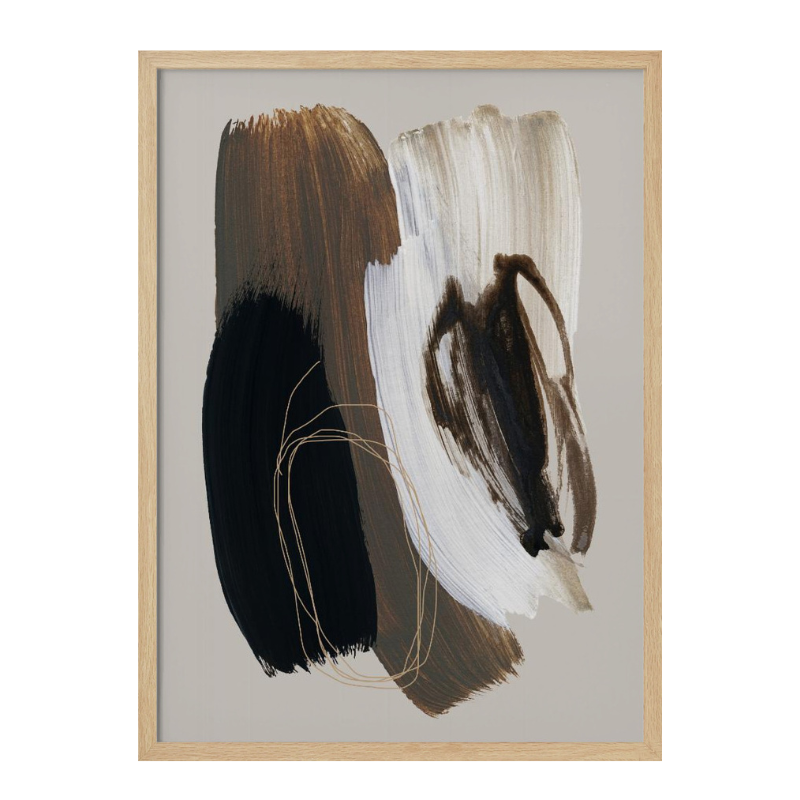 Cuadro "Abstract Brush Strokes 108X"