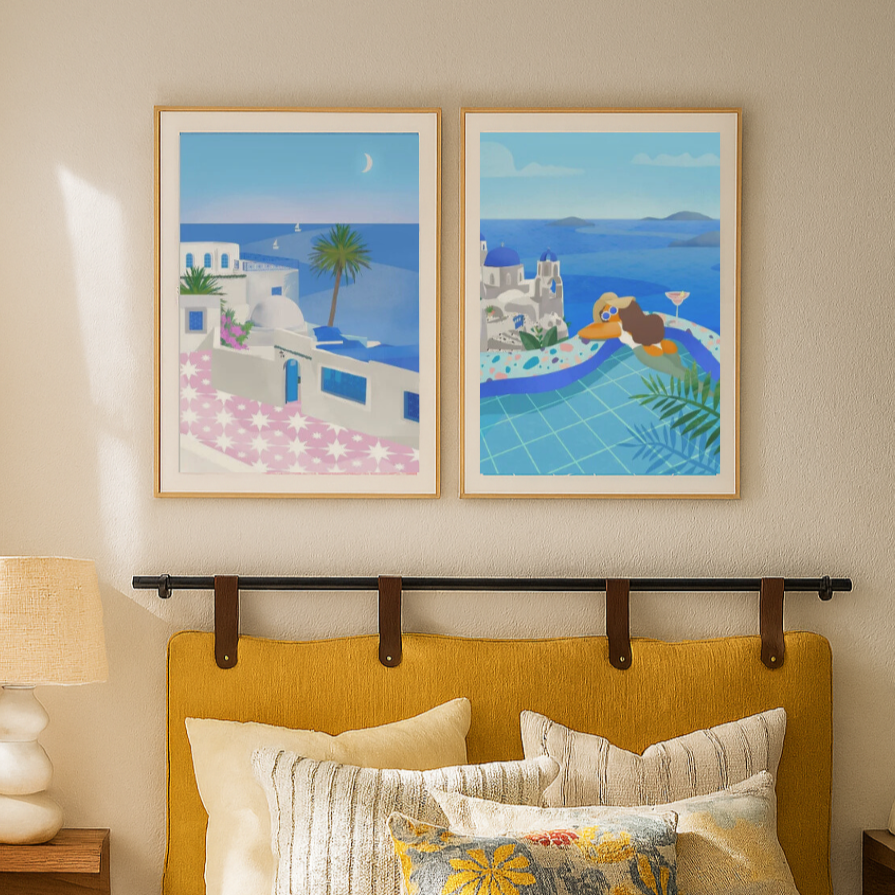 Cuadro "Summer in Greece"