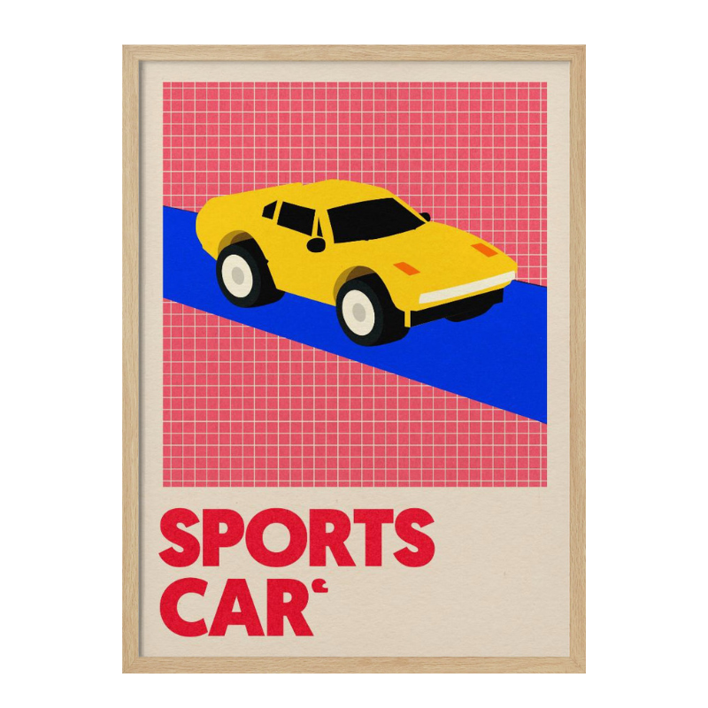 Cuadro "Sports Car"