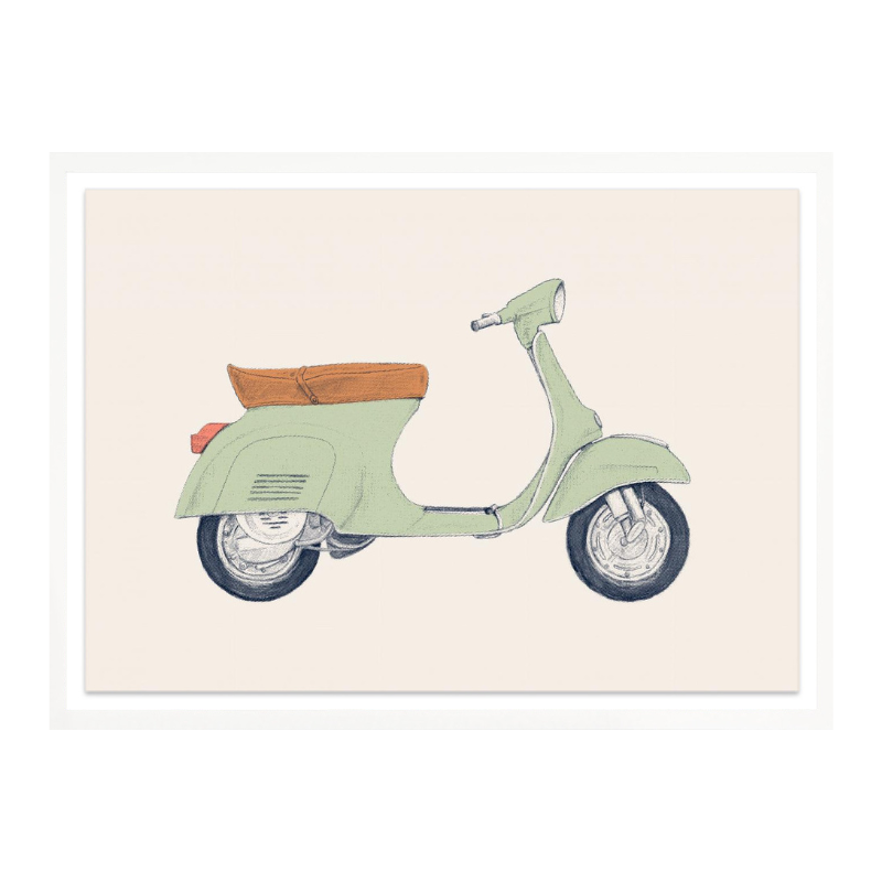 Cuadro "Vespa Print"
