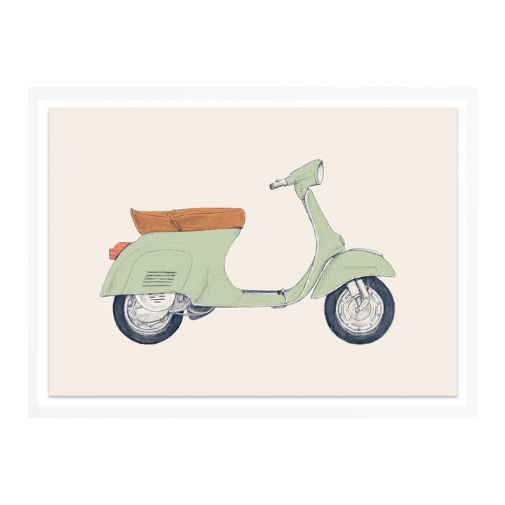 Cuadro "Vespa Print"
