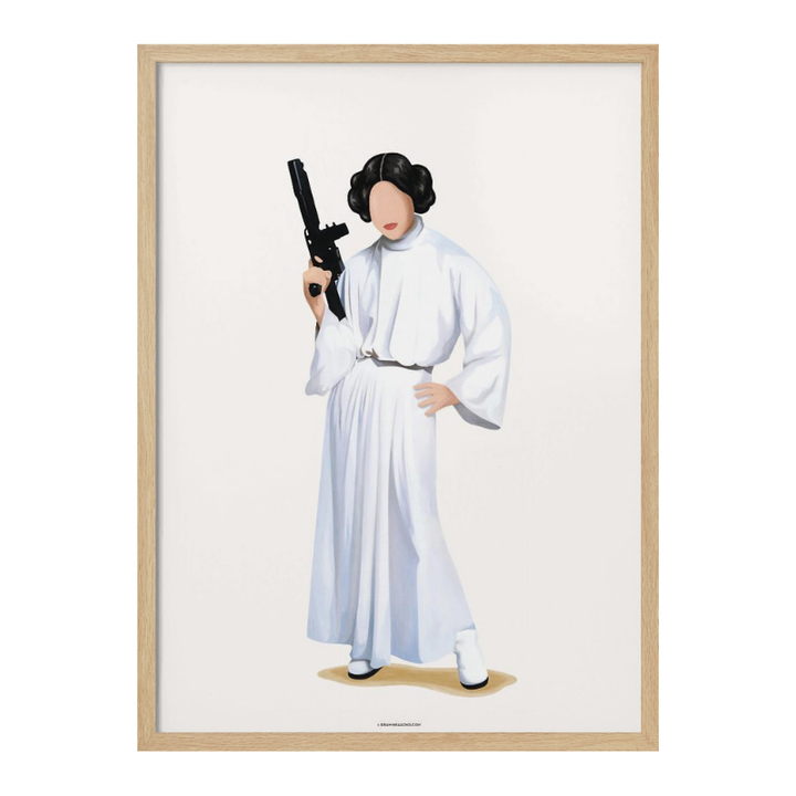 Cuadro "Princess Leia"