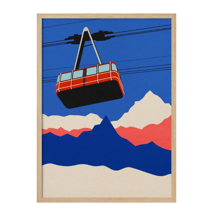 Cuadro "Ski Mountains"