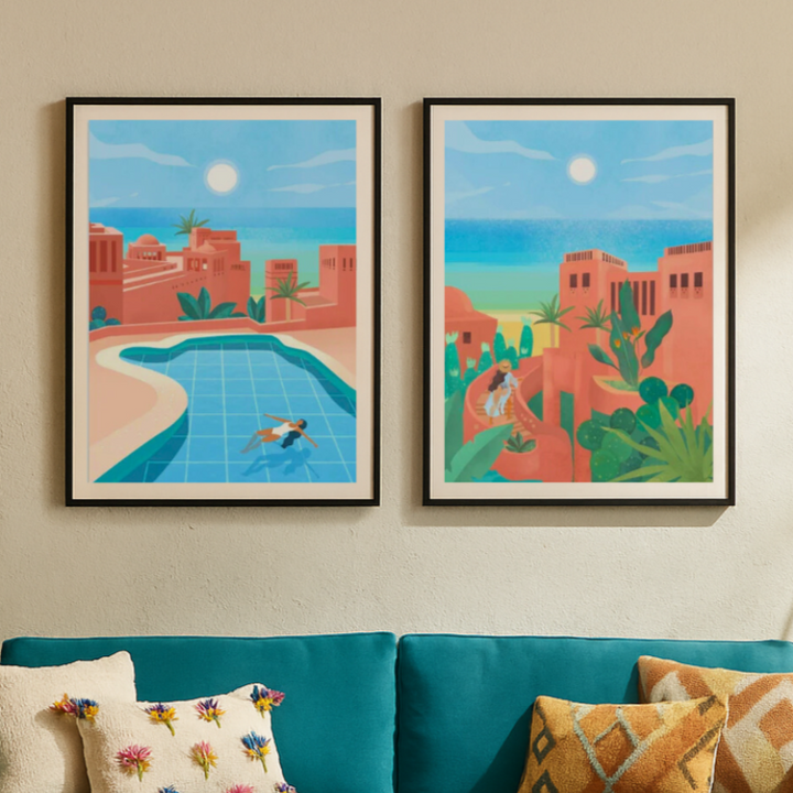 Set de cuadros "Canary Islands"