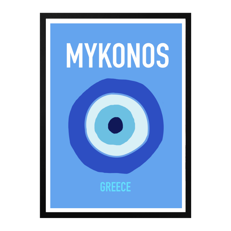 Cuadro "Mykonos"