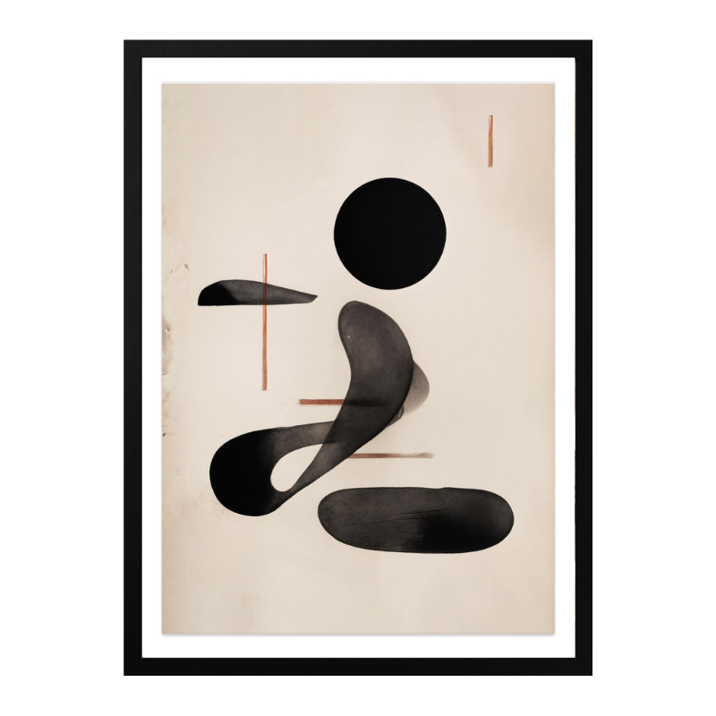 Cuadro "Japandi Modern Objects"