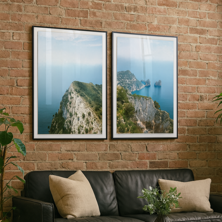 Cuadro "Mount Solaro Capri"