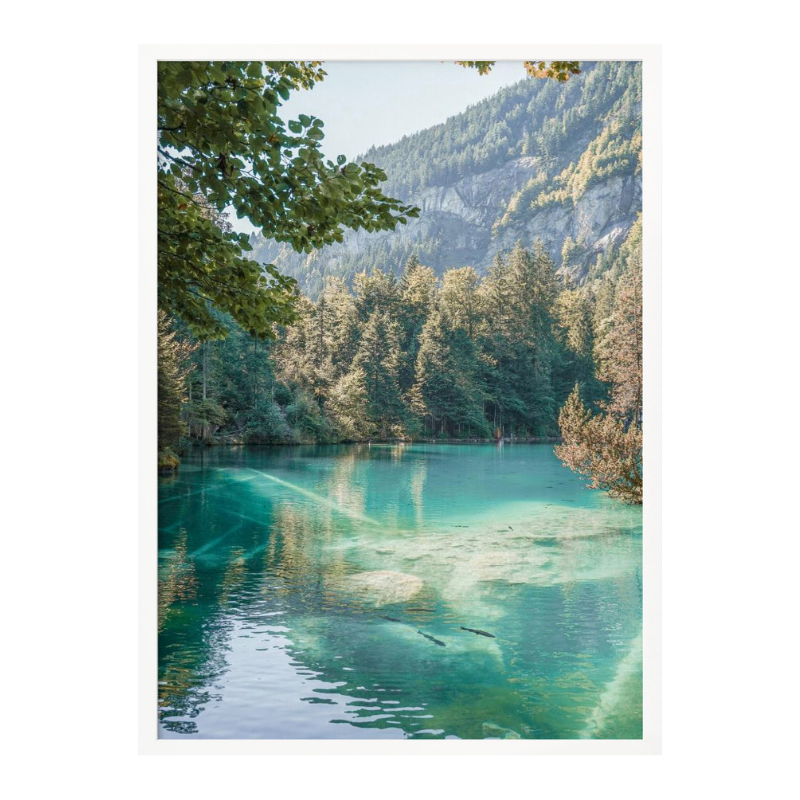 Cuadro "Blausee"