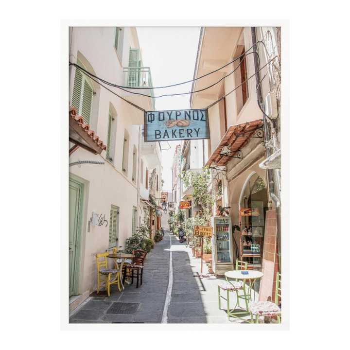 Cuadro "Street in Greece"