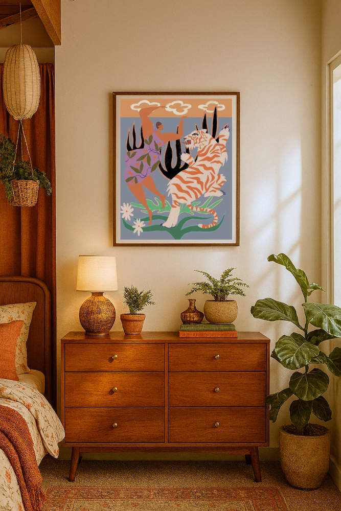 Cuadro "Hello Tiger"