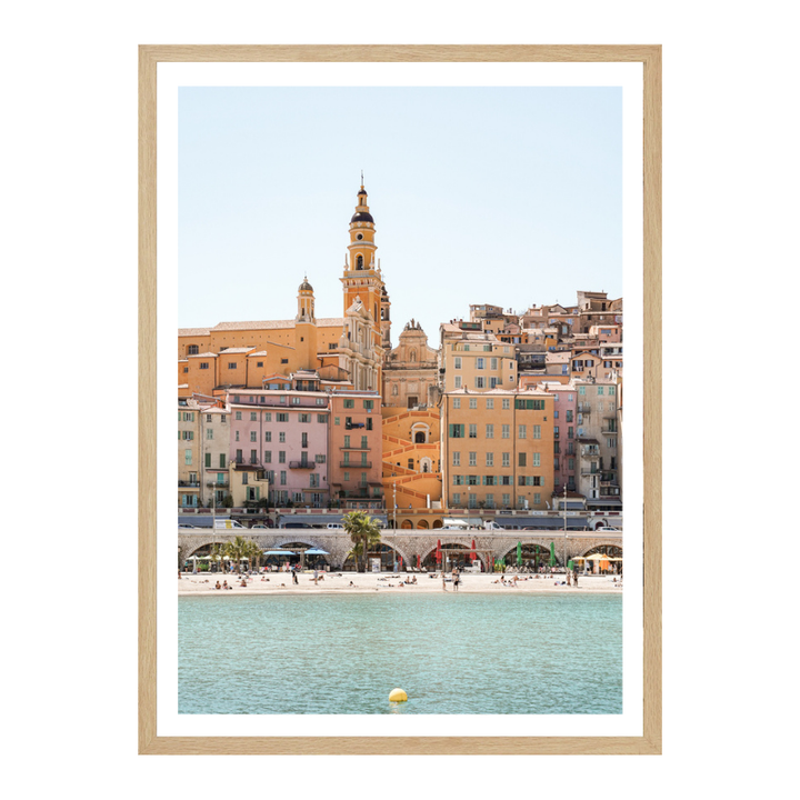 Cuadro "Skyline of Menton"