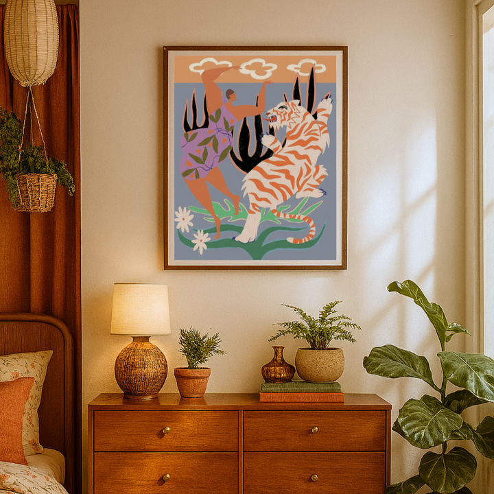 Cuadro "Hello Tiger"