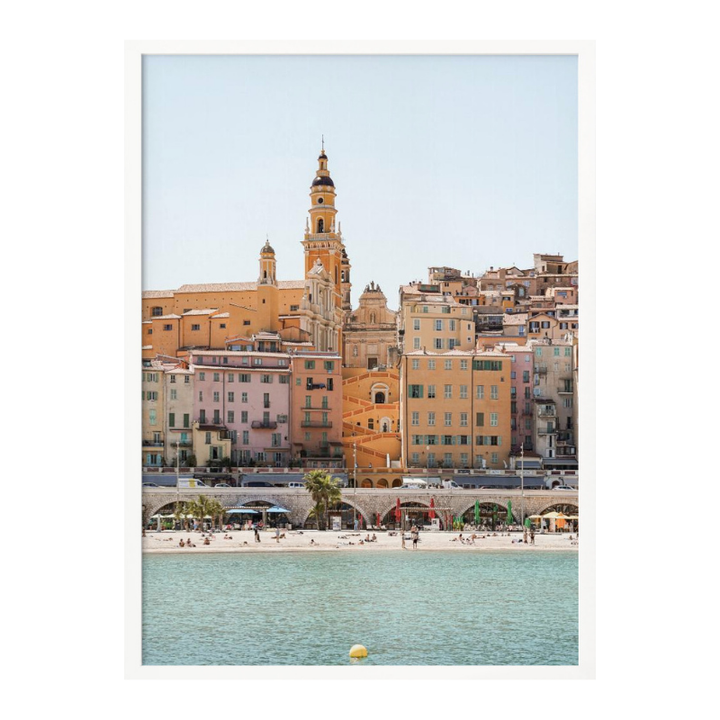Cuadro "Skyline of Menton"