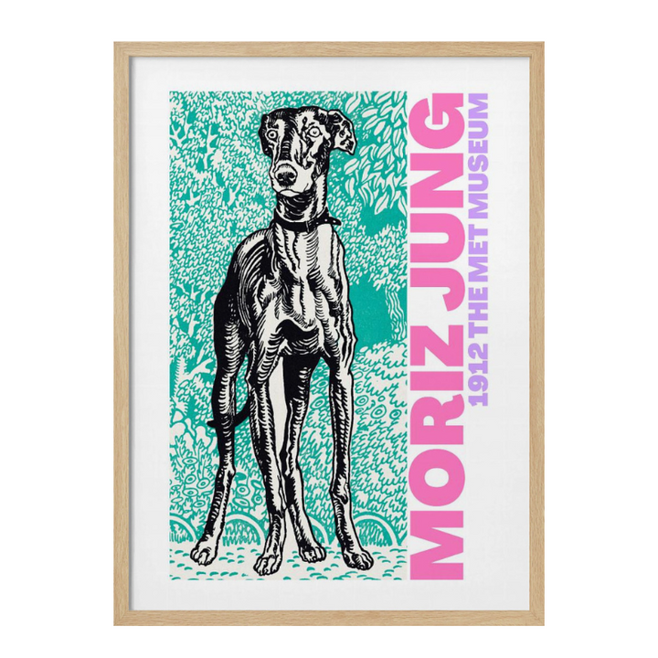 Cuadro "Regal Canine Gaze"