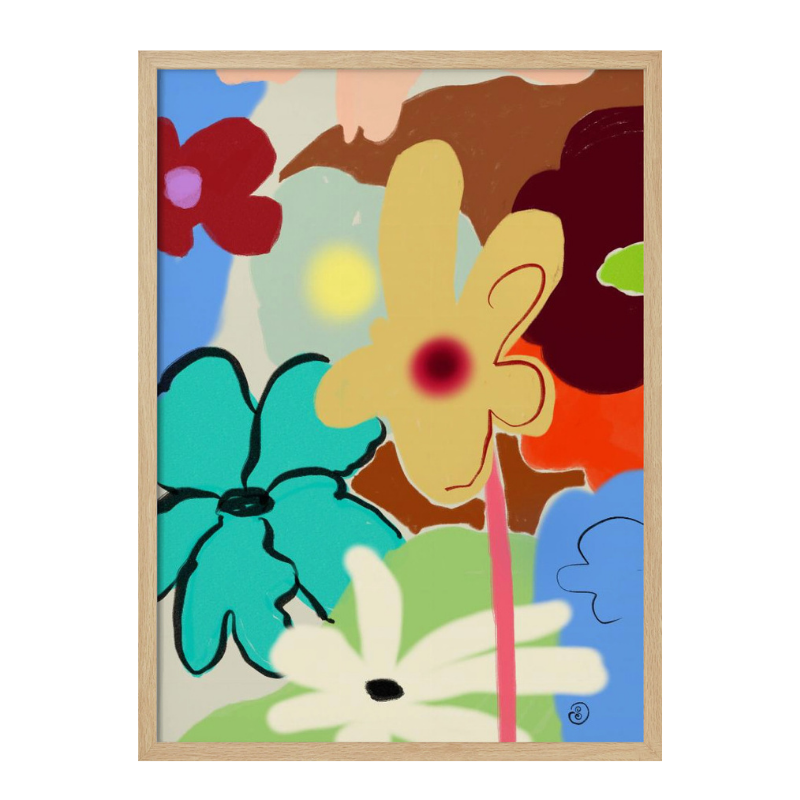 Cuadro "Loud Flores Dance"