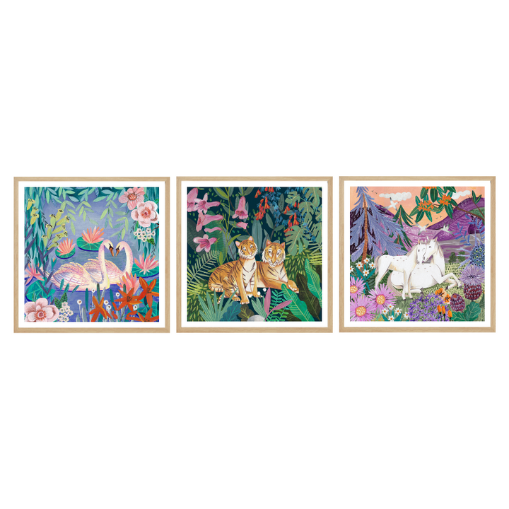 Set de cuadros "Wild Harmony"