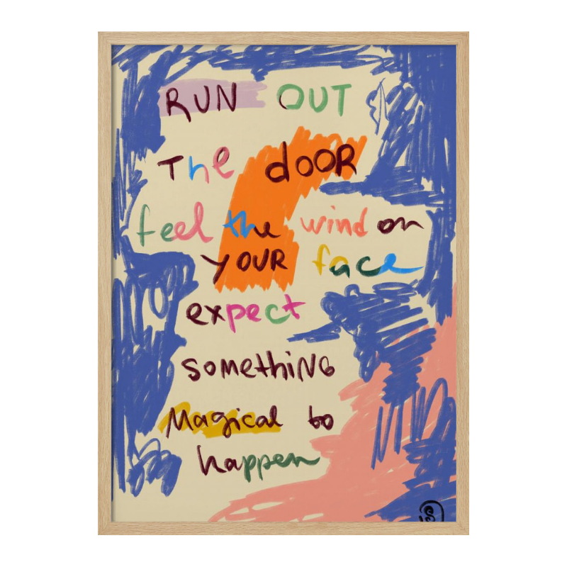 Cuadro "Magical Day Message"