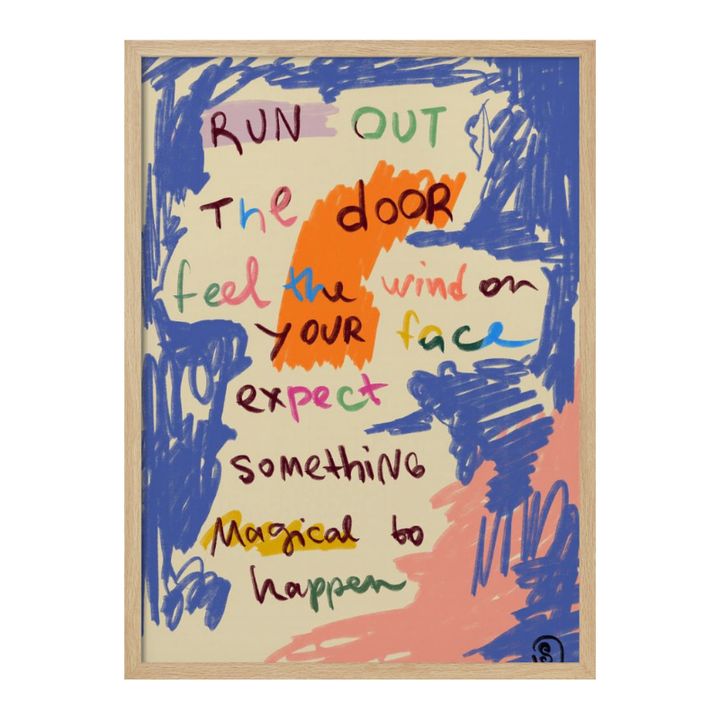 Cuadro "Magical Day Message"