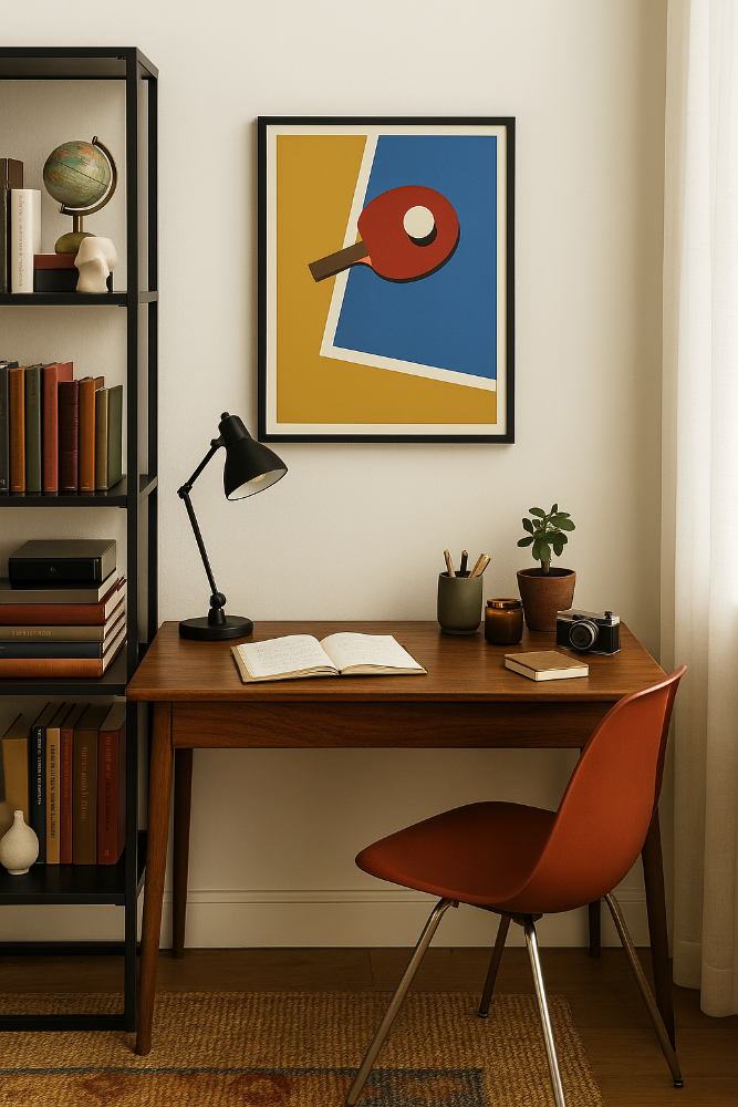 Cuadro "Table Tennis Team Red"