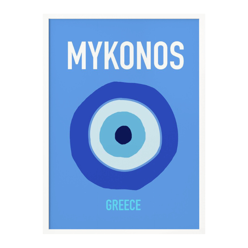 Cuadro "Mykonos"