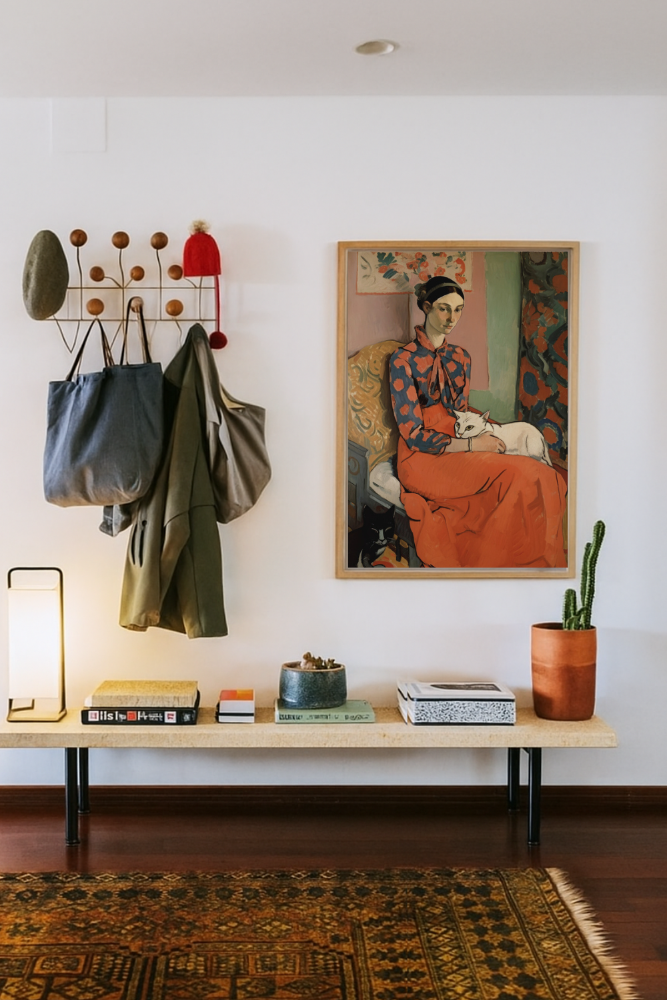 Cuadro "Norma And Cats"