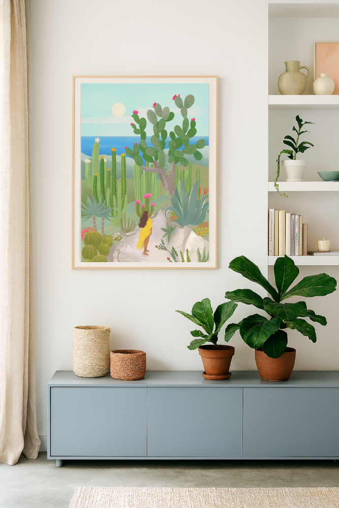 Cuadro "Elz Jardine"