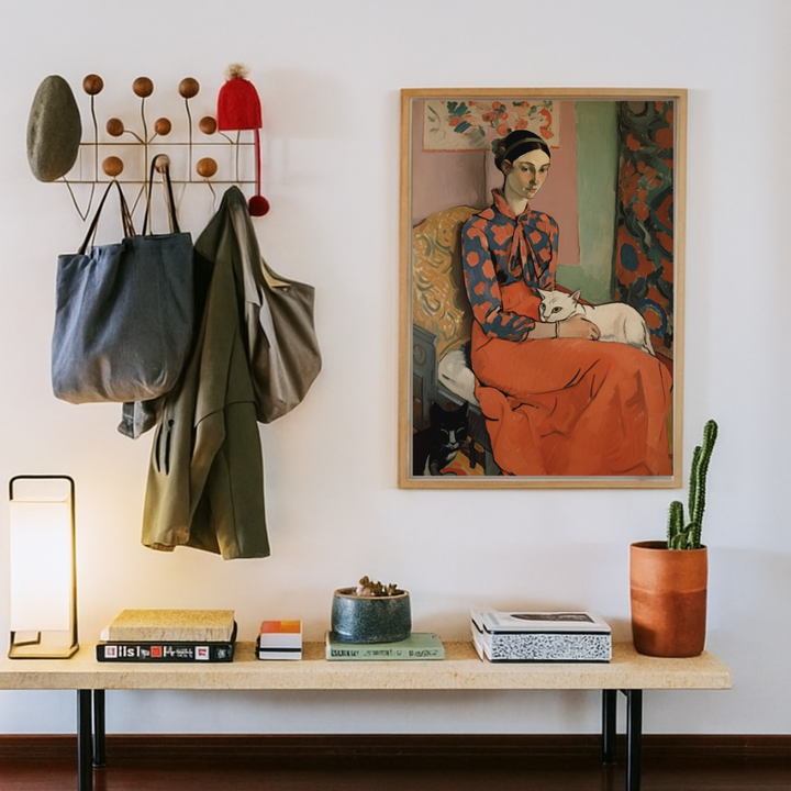 Cuadro "Norma And Cats"