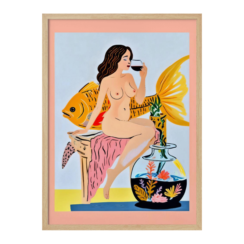 Cuadro "Fishy Shananigans"