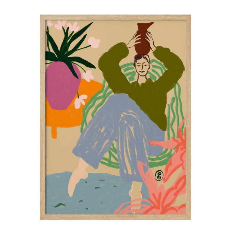 Cuadro "Woman With a Vessel"