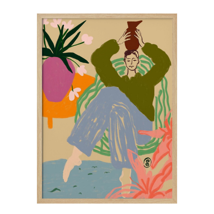 Cuadro "Woman With a Vessel"