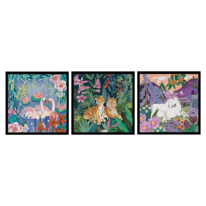 Set de cuadros "Wild Harmony"