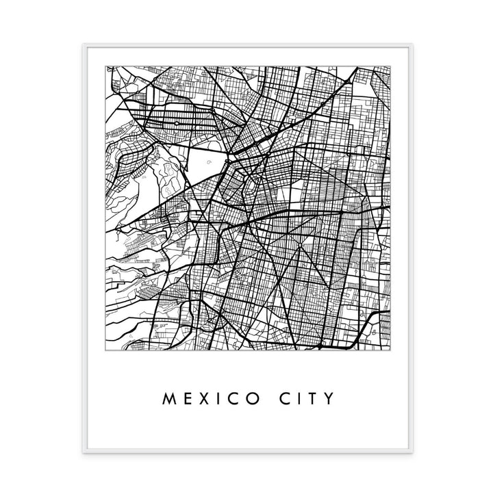 Cuadro "Mexico Blanco y Negro"