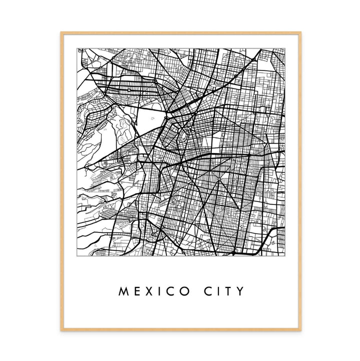 Cuadro "Mexico Blanco y Negro"