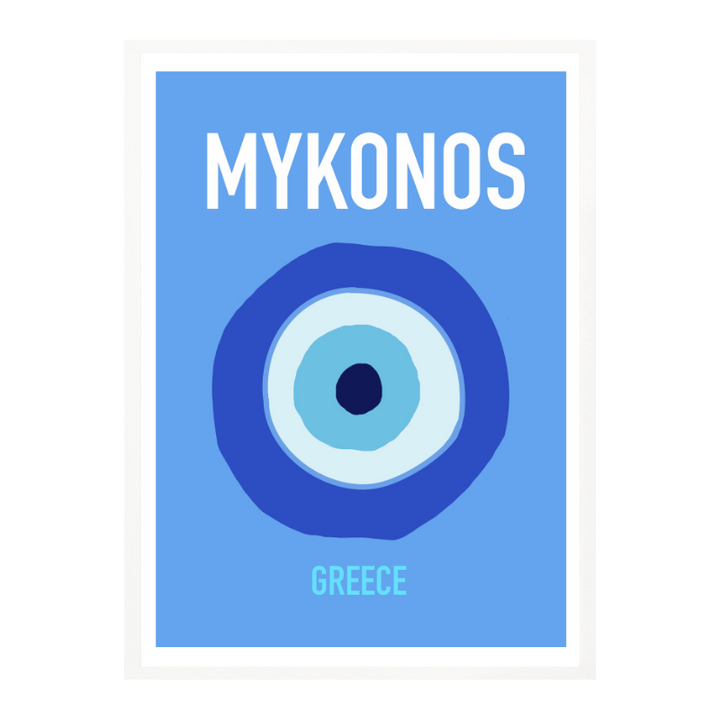 Cuadro "Mykonos"