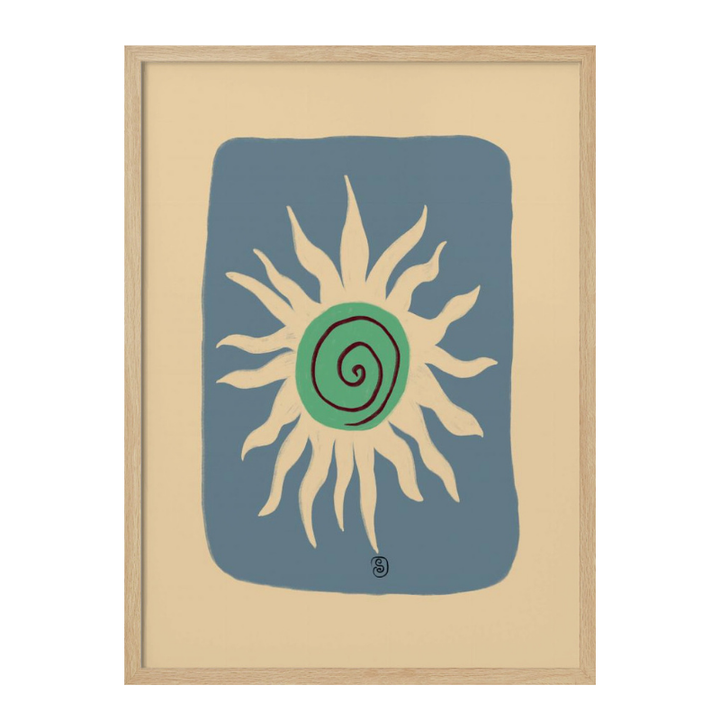 Cuadro "Sun Spiral Dance"