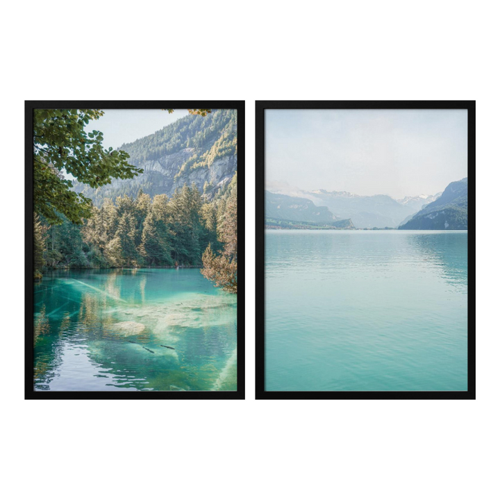Set de cuadros "Still Waterscape"