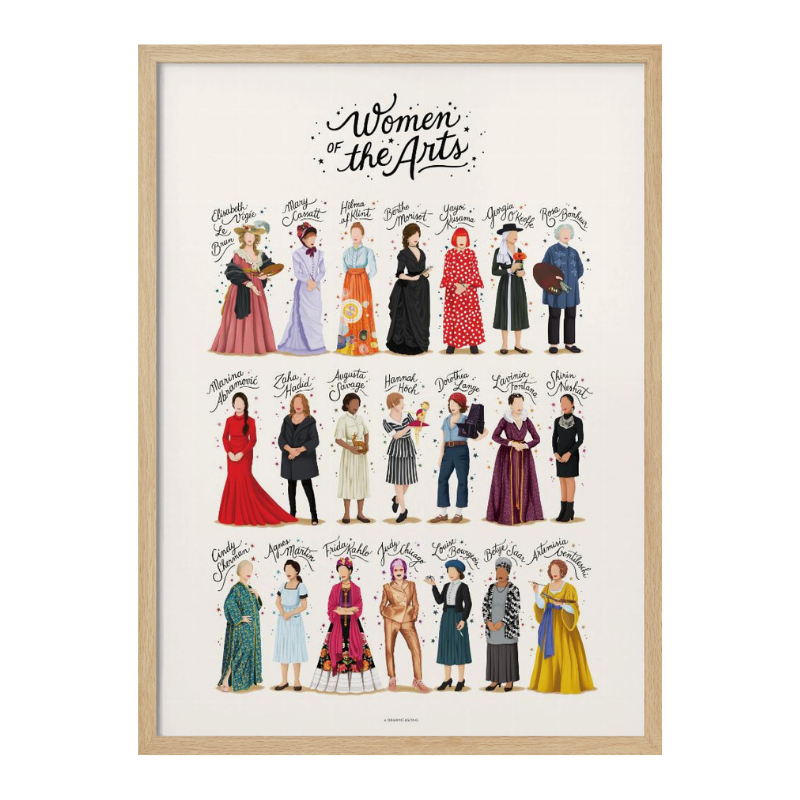 Cuadro "Women of the Arts"