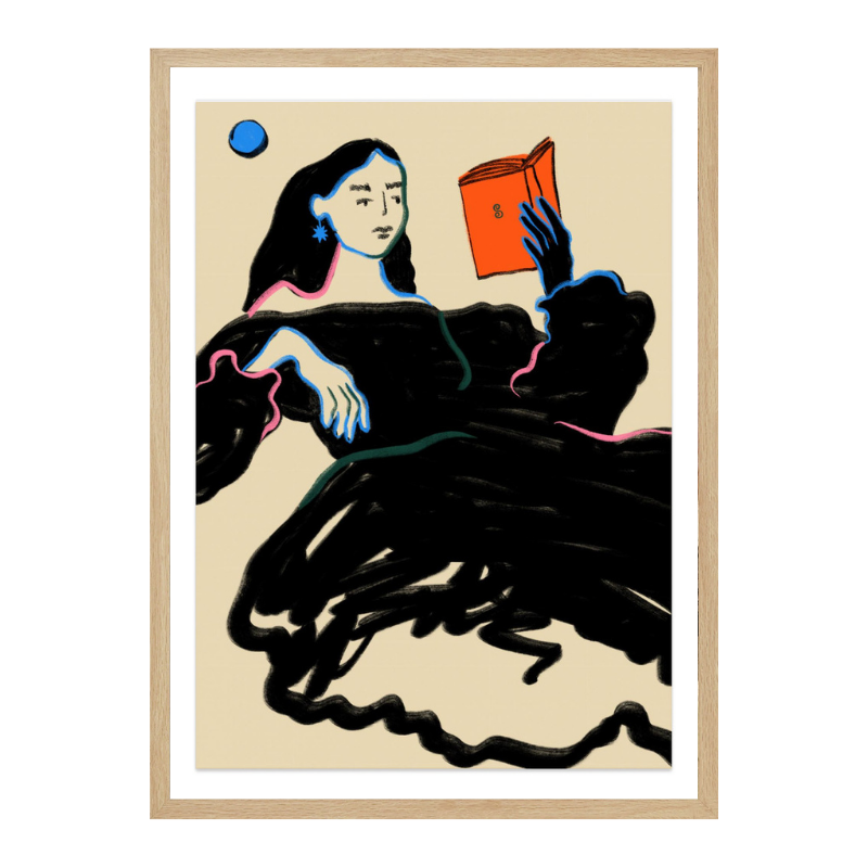 Cuadro "Midnight Reading"