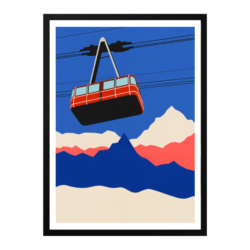 Cuadro "Ski Mountains"