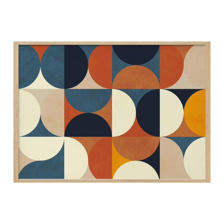 Cuadro "Geometry New12 Marron"