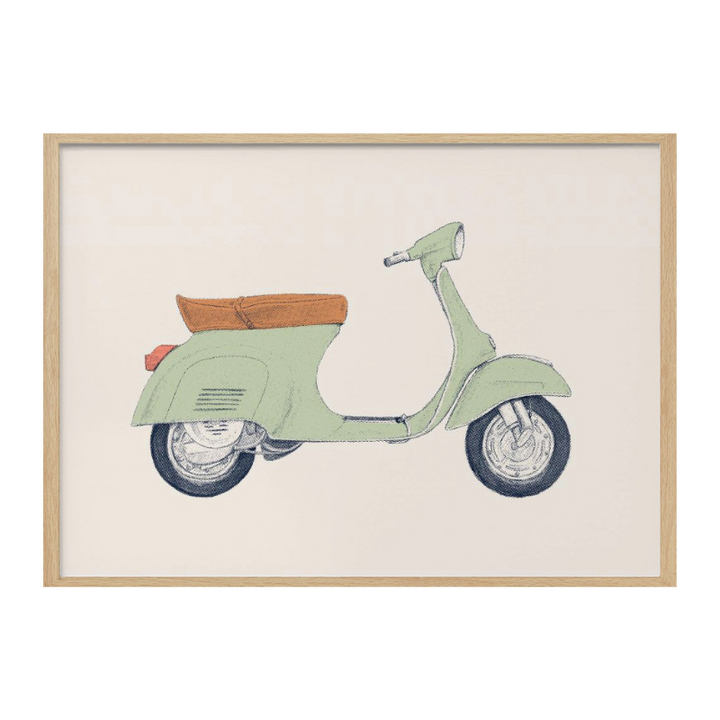 Cuadro "Vespa Print"