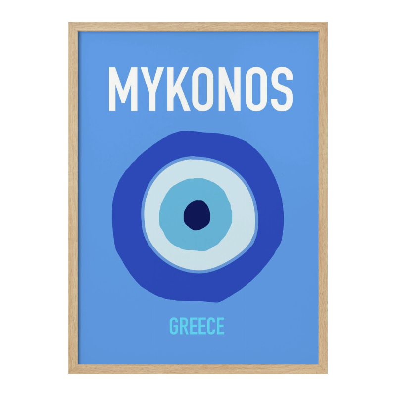 Cuadro "Mykonos"