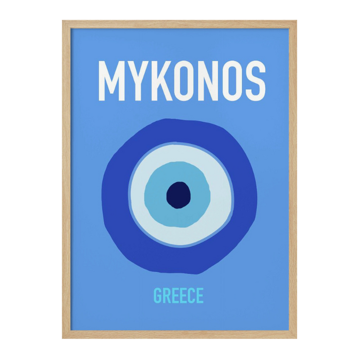 Cuadro "Mykonos"