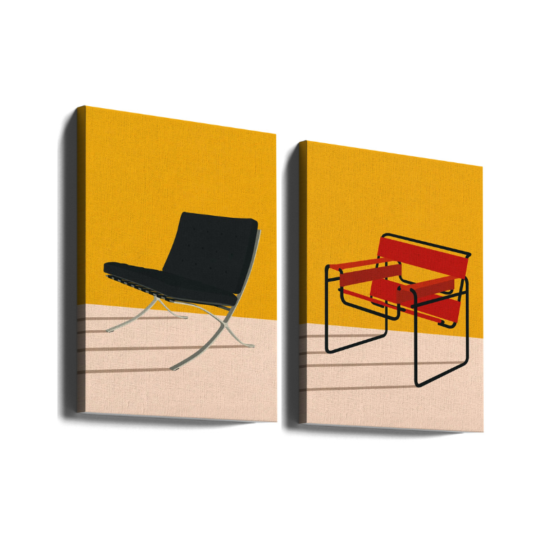 Set de cuadros "Modern Classics"