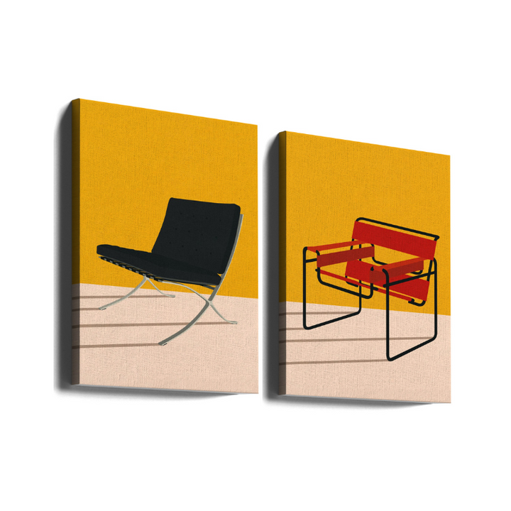 Set de cuadros "Modern Classics"