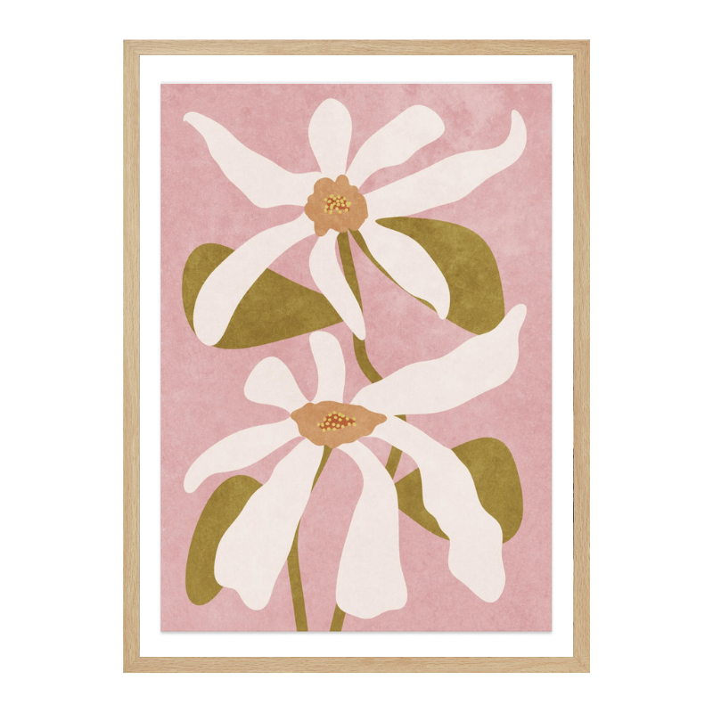 Cuadro "Abstract Flowers I"